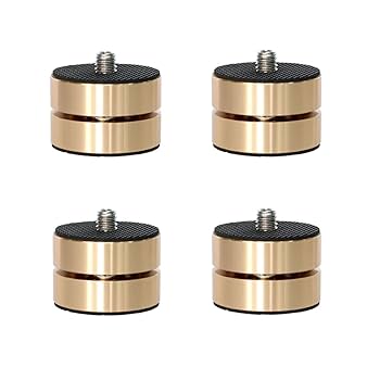 Amazon | 4個セット スピーカー インシュレーター オーディオ用